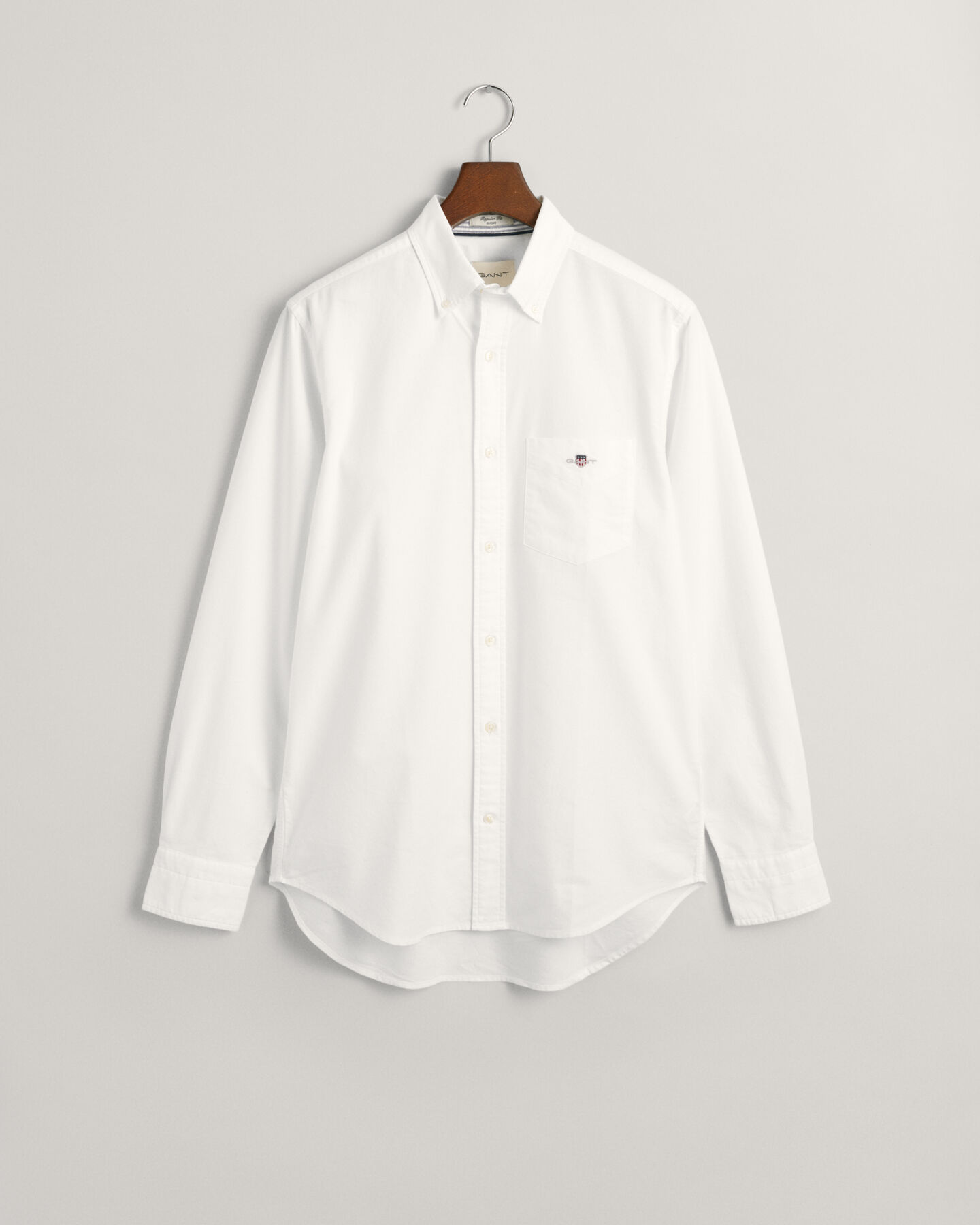 Seasonal Essential Regular Fit Archive Shield Oxford-Hemd