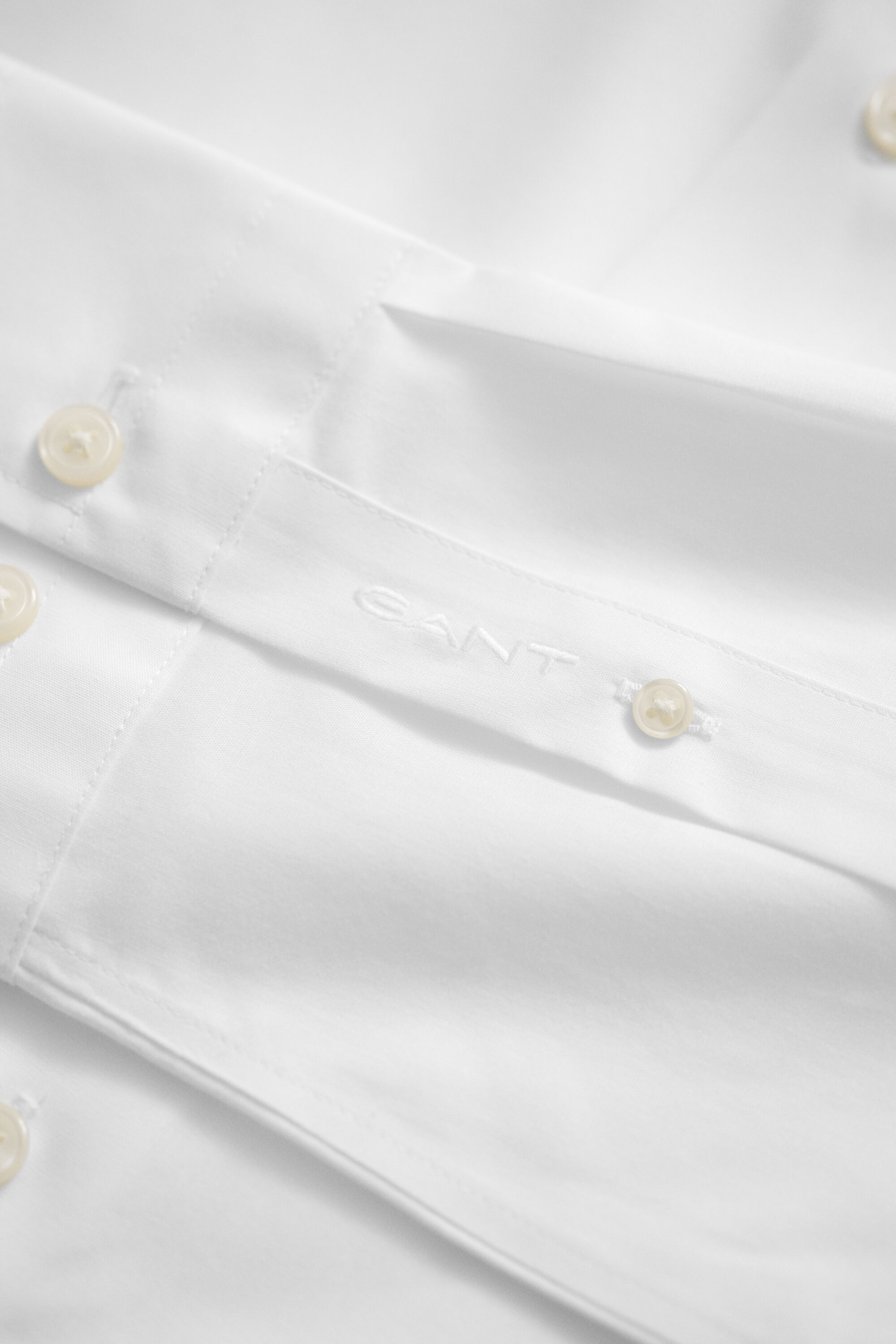 Hemd aus Stretch-Popeline