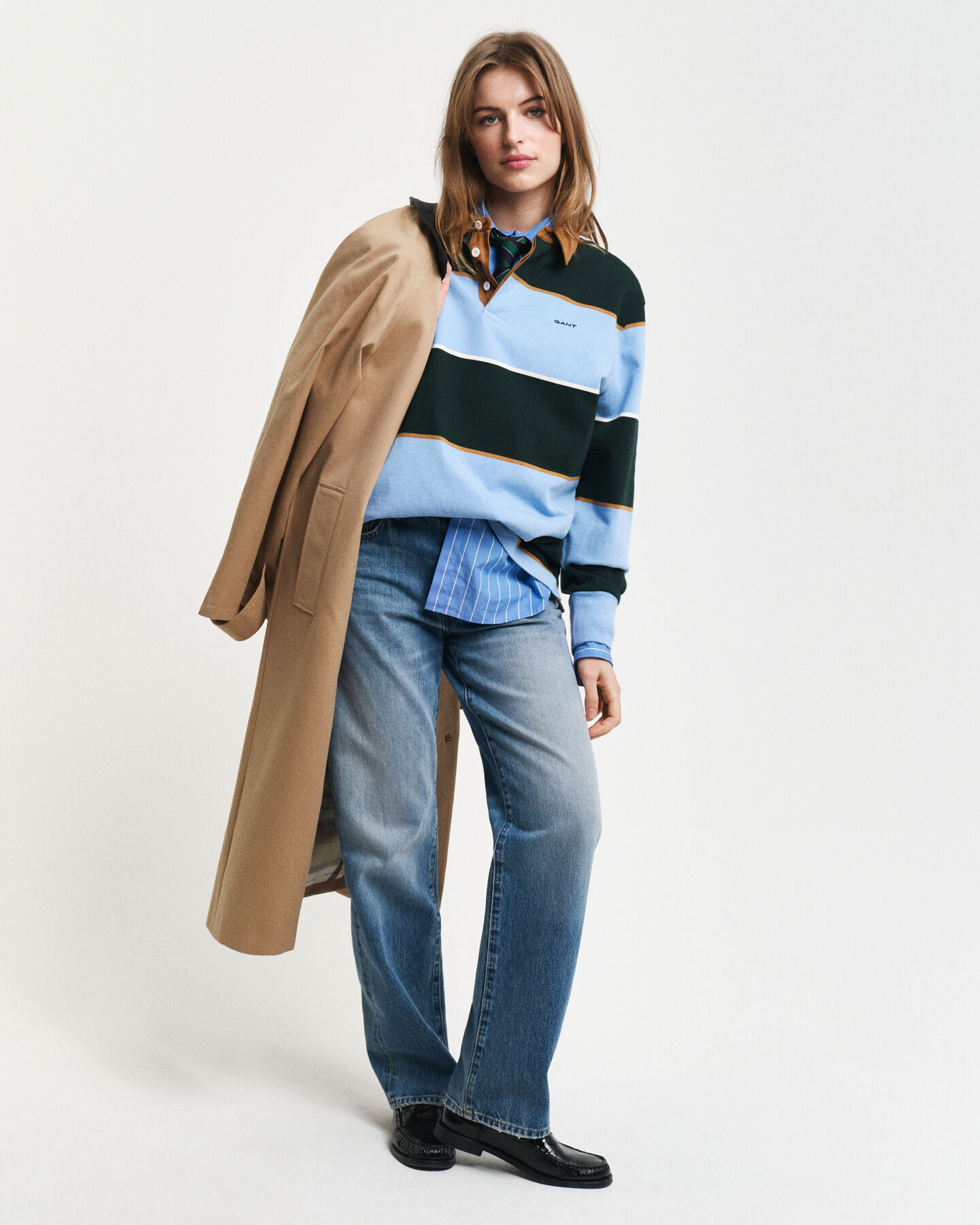 Heavy Rugger mit bunten Streifen