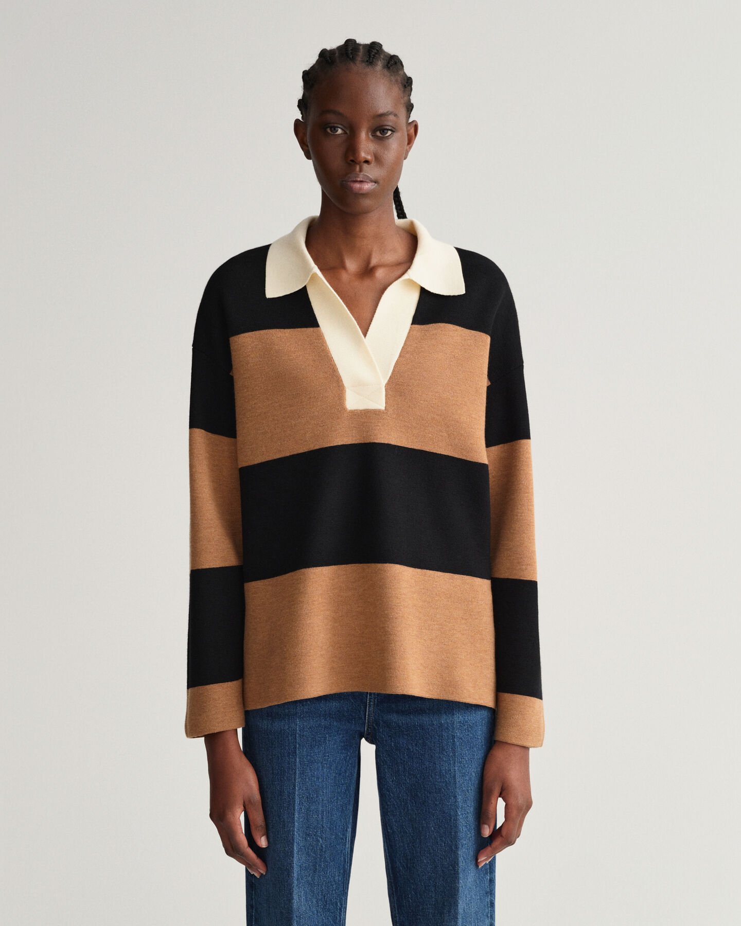 Gestreiftes Heavy Rugger