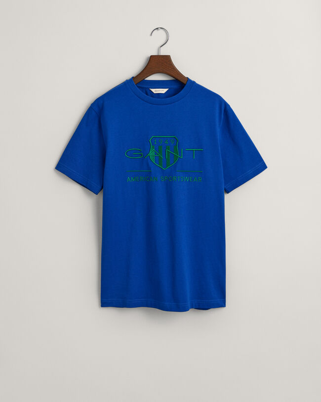 Teens Kontrast Shield T-Shirt