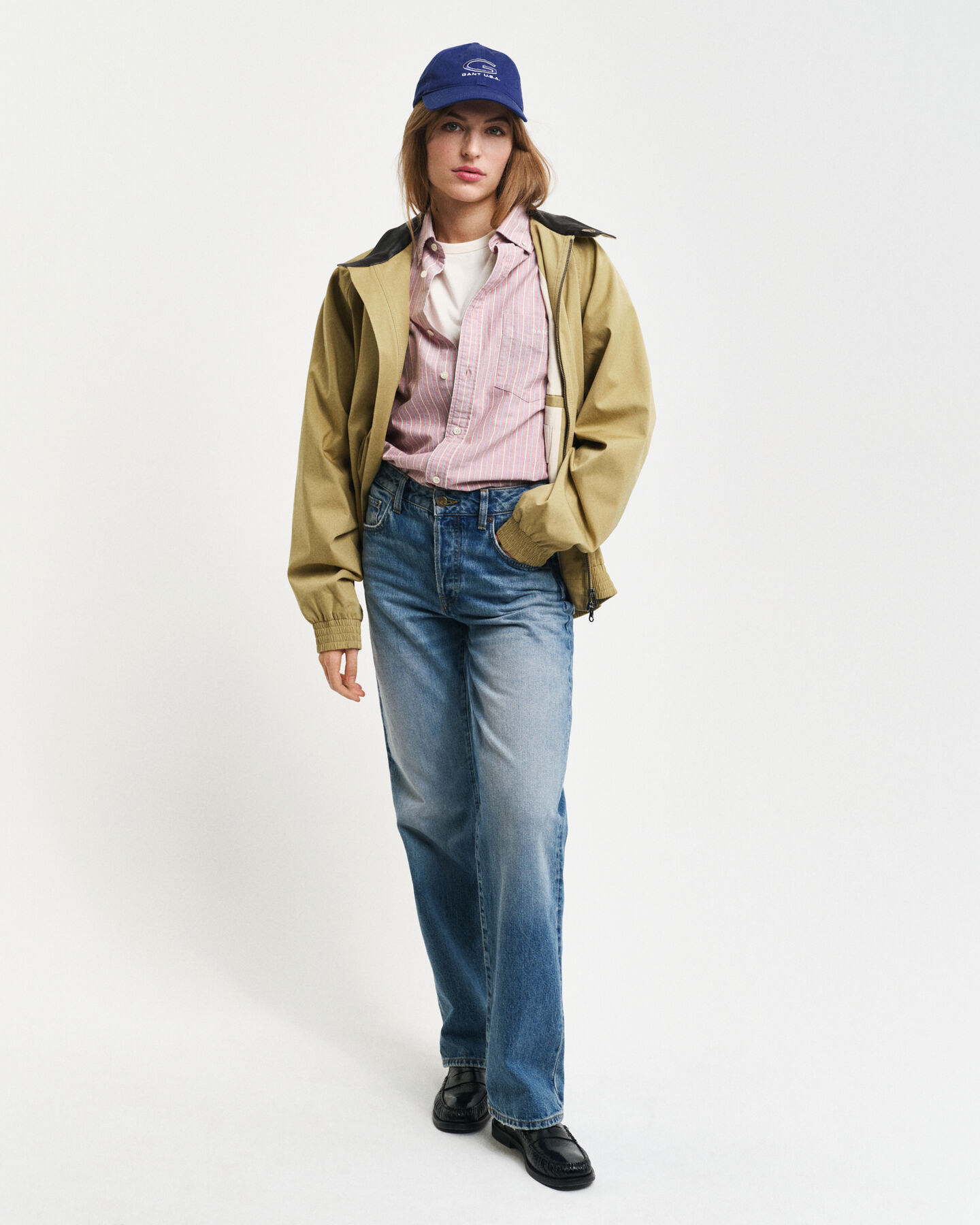 Regular Fit Classic Oxford-Hemd mit Streifen