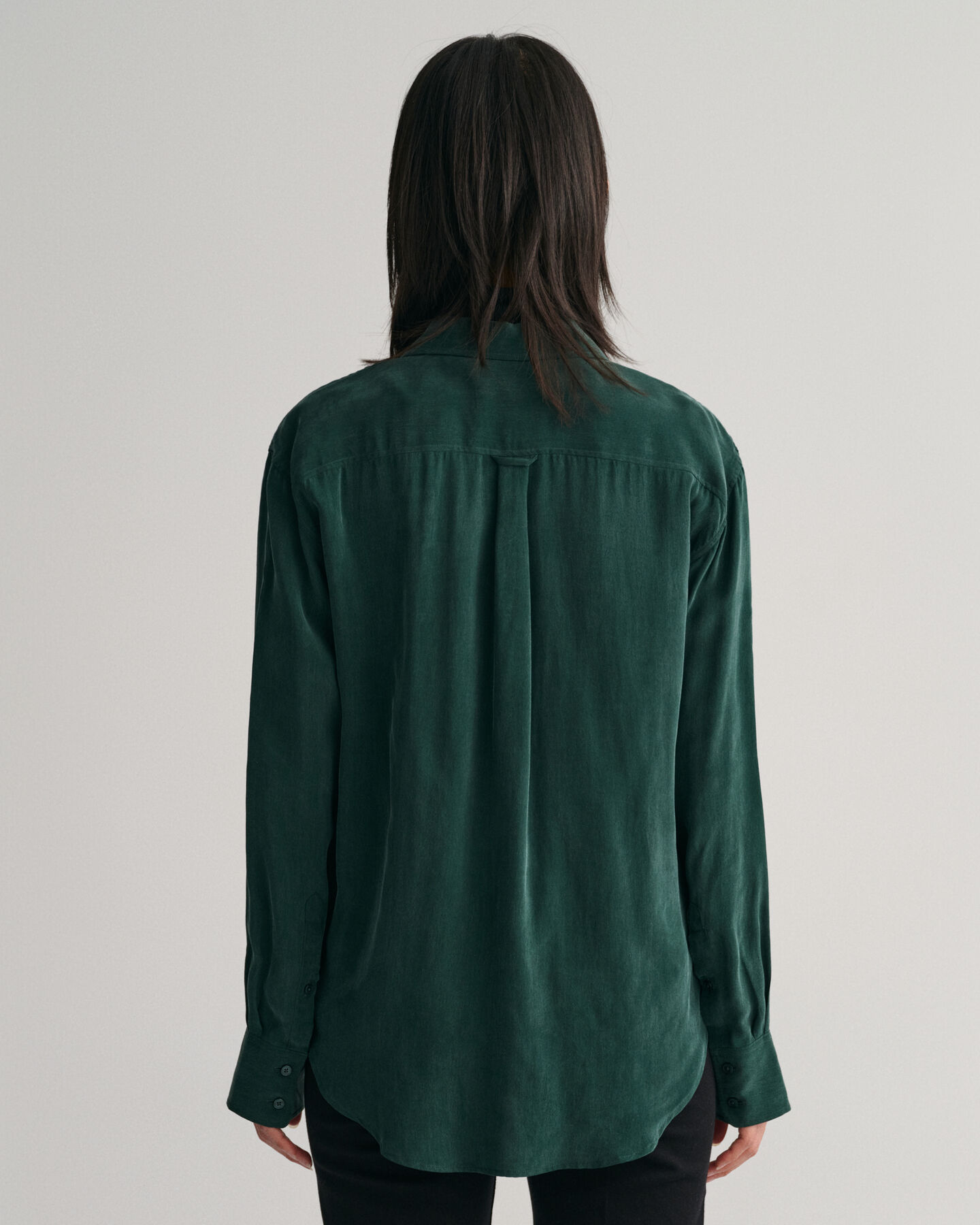 Relaxed Fit Utility-Bluse