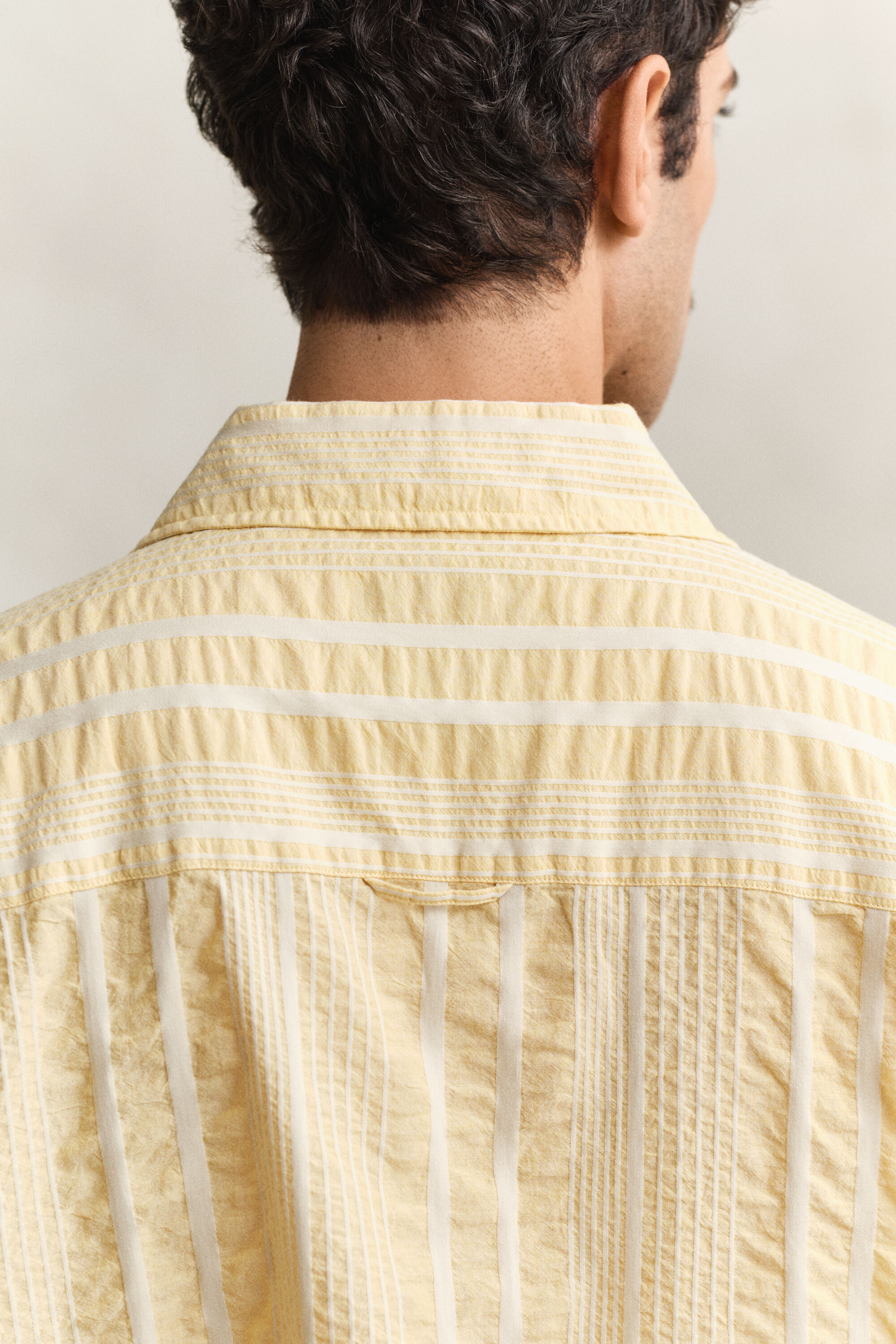 Seersucker Kurzarm-Hemd