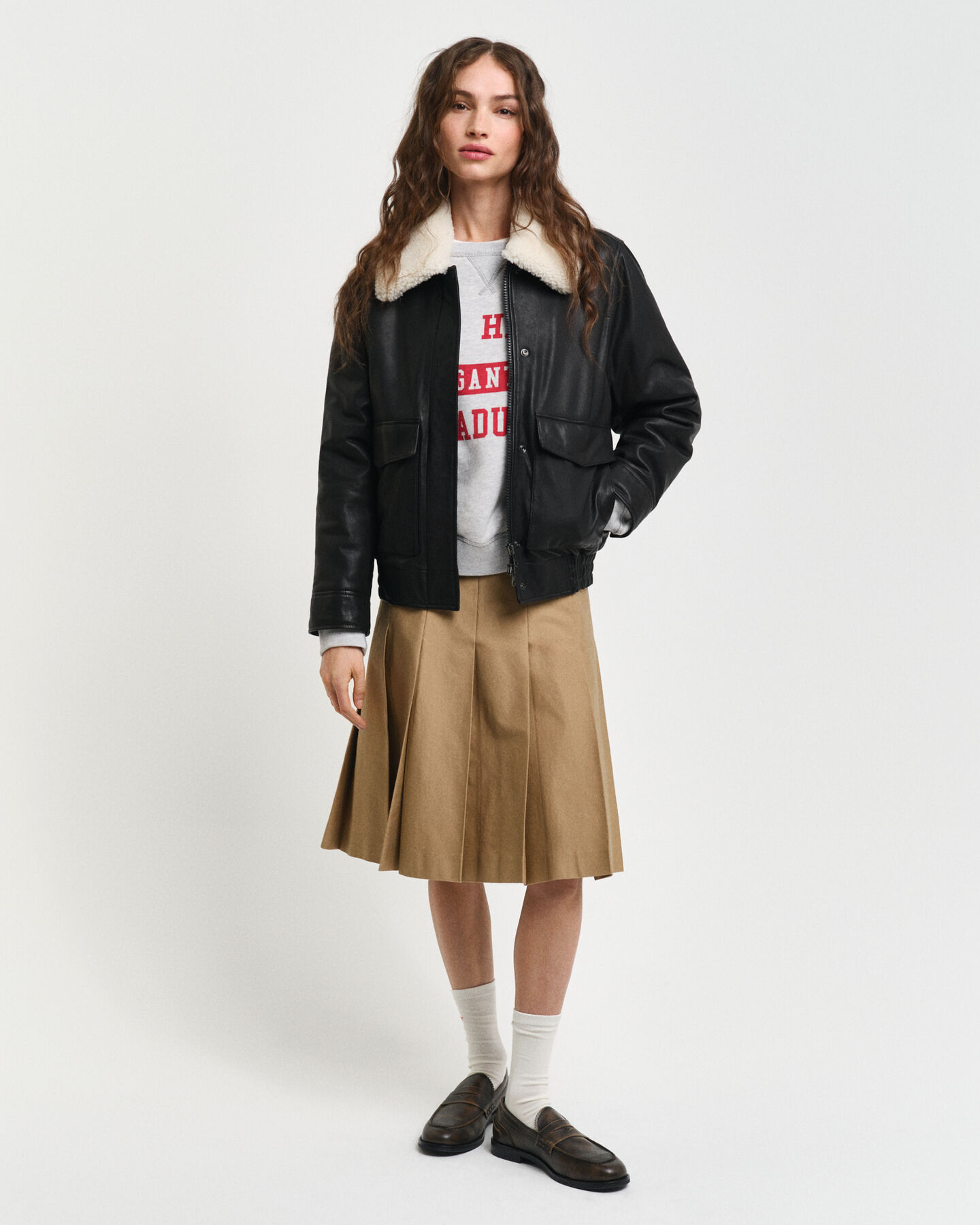 Chinorock mit Falten