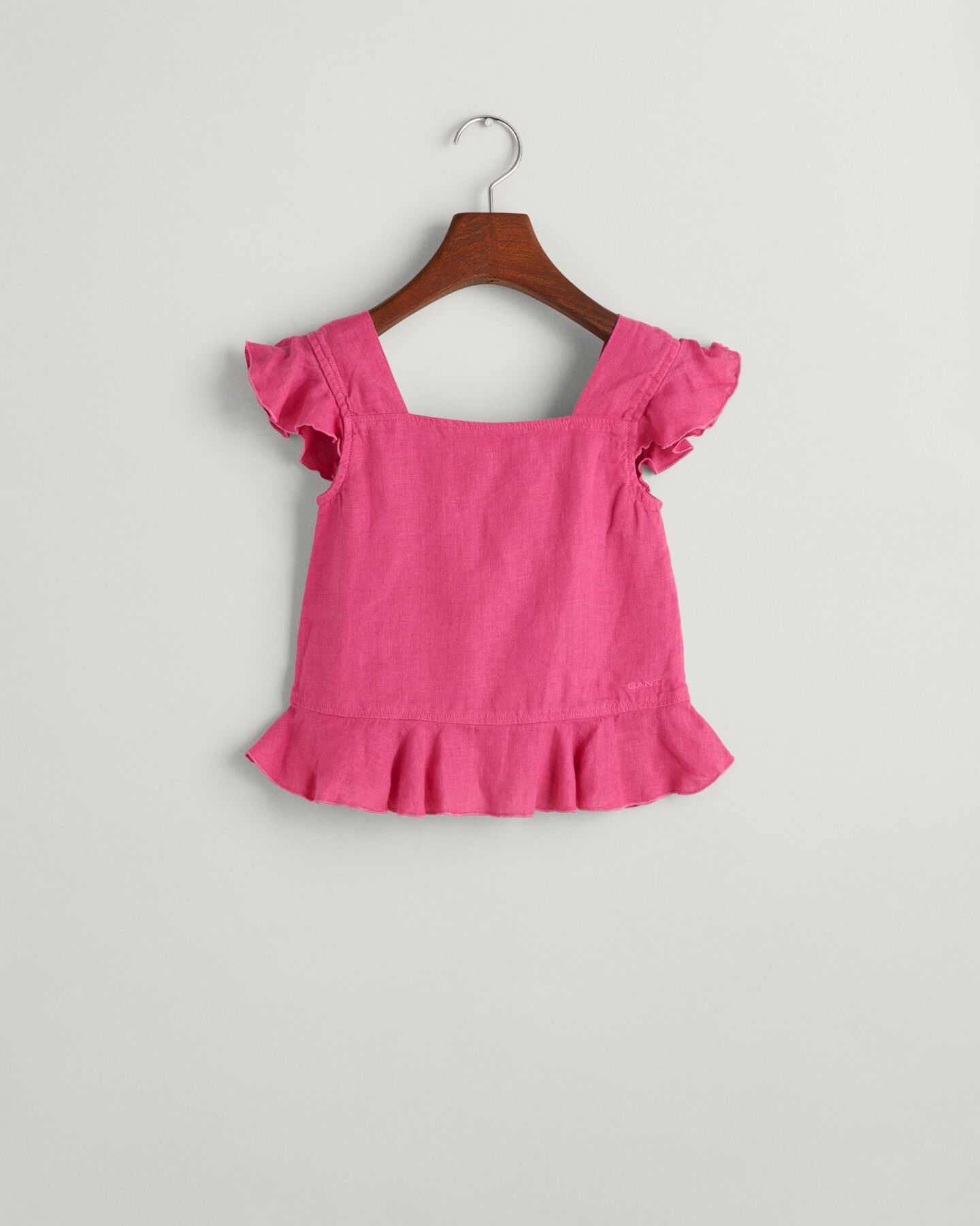 Girls Leinen Shorts mit R&uuml;schen