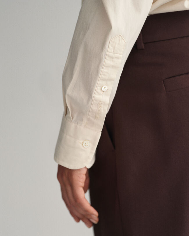 Oversized Compact Popeline Hemd