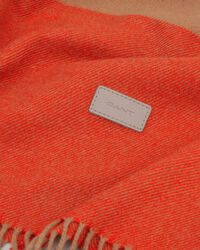 Bunt gestreifte Decke