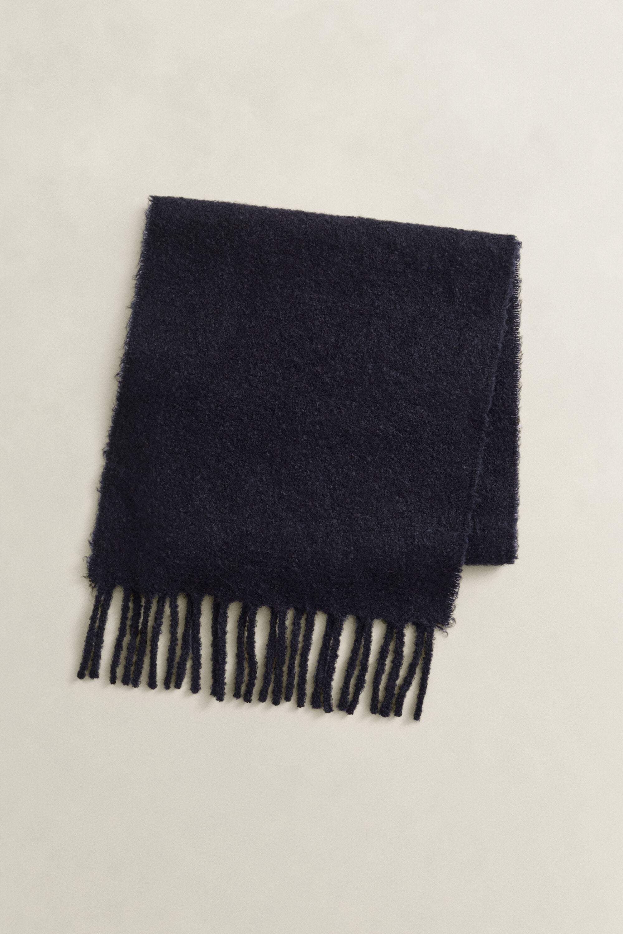 Schal aus gebürstetem Bouclé