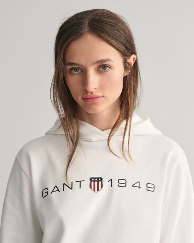 Archive Shield Hoodie mit Print