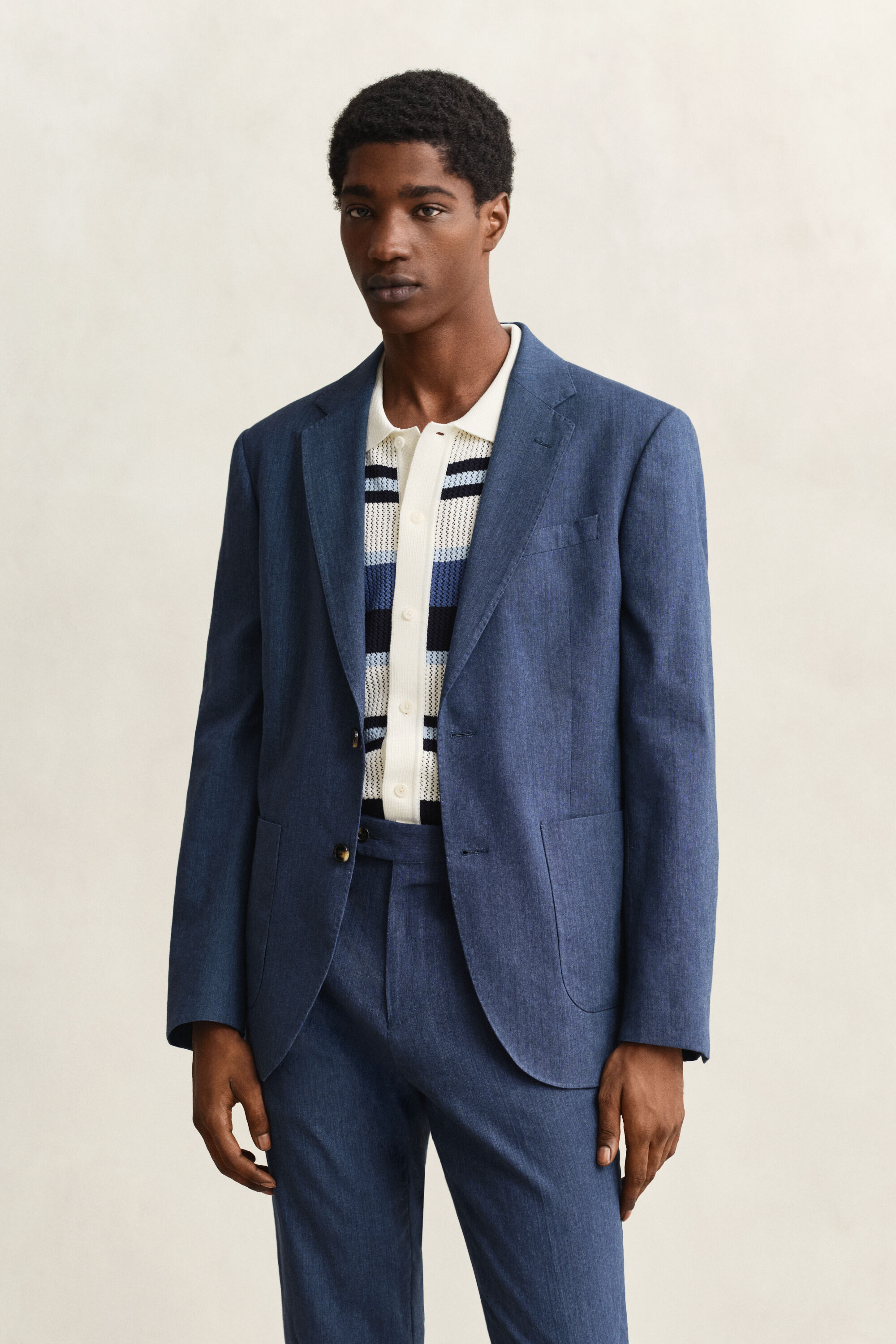 Anzugsakko aus Leinenmix