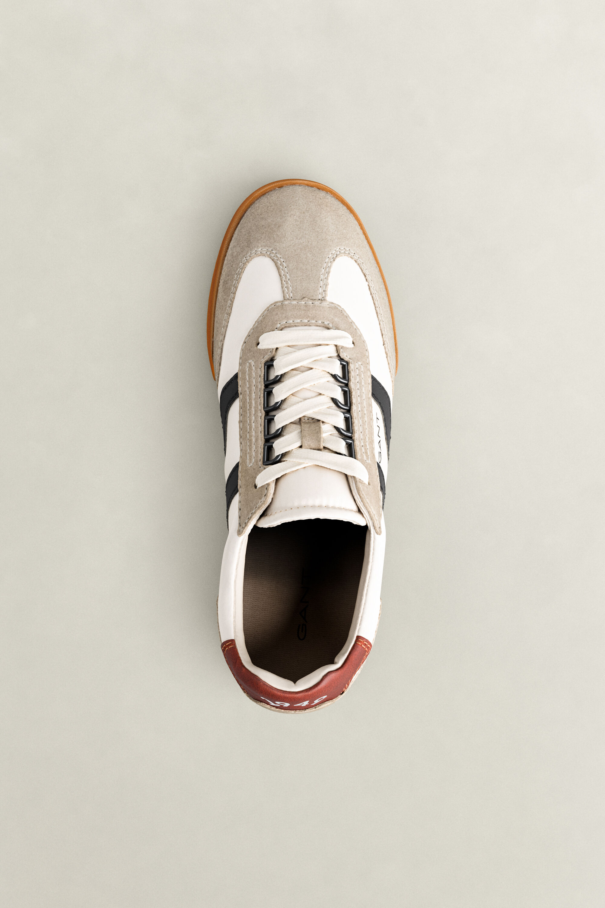 Baylle Suede Sneakers — COLD BEIGE