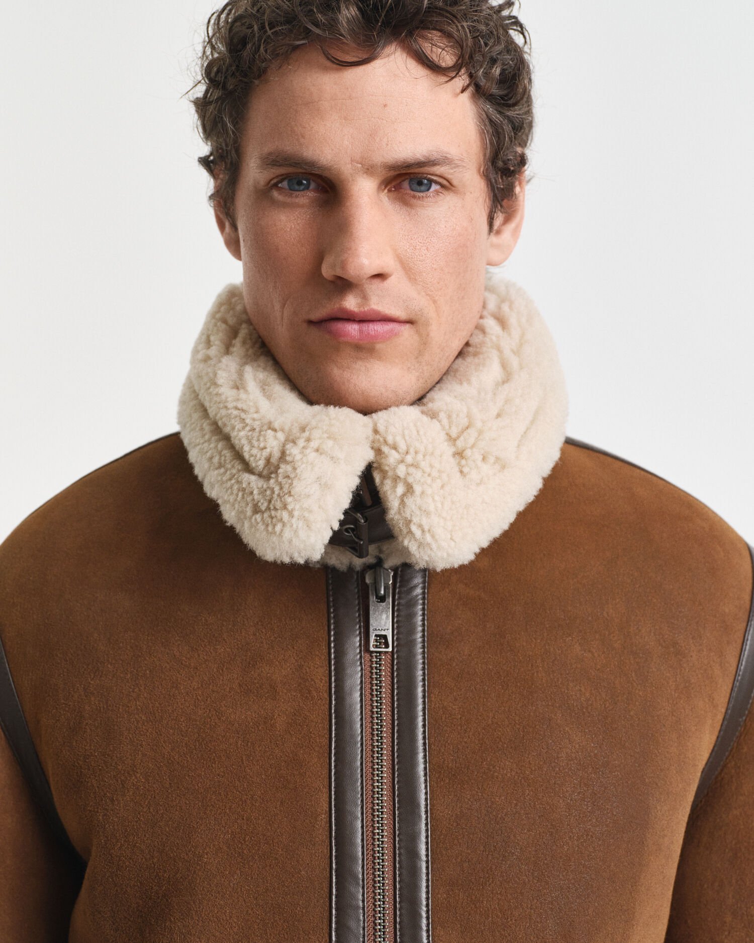 Shearling-Jacke