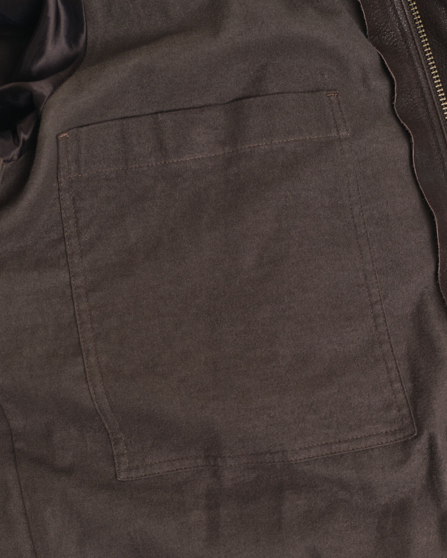 Decker Jacke aus Nubukleder