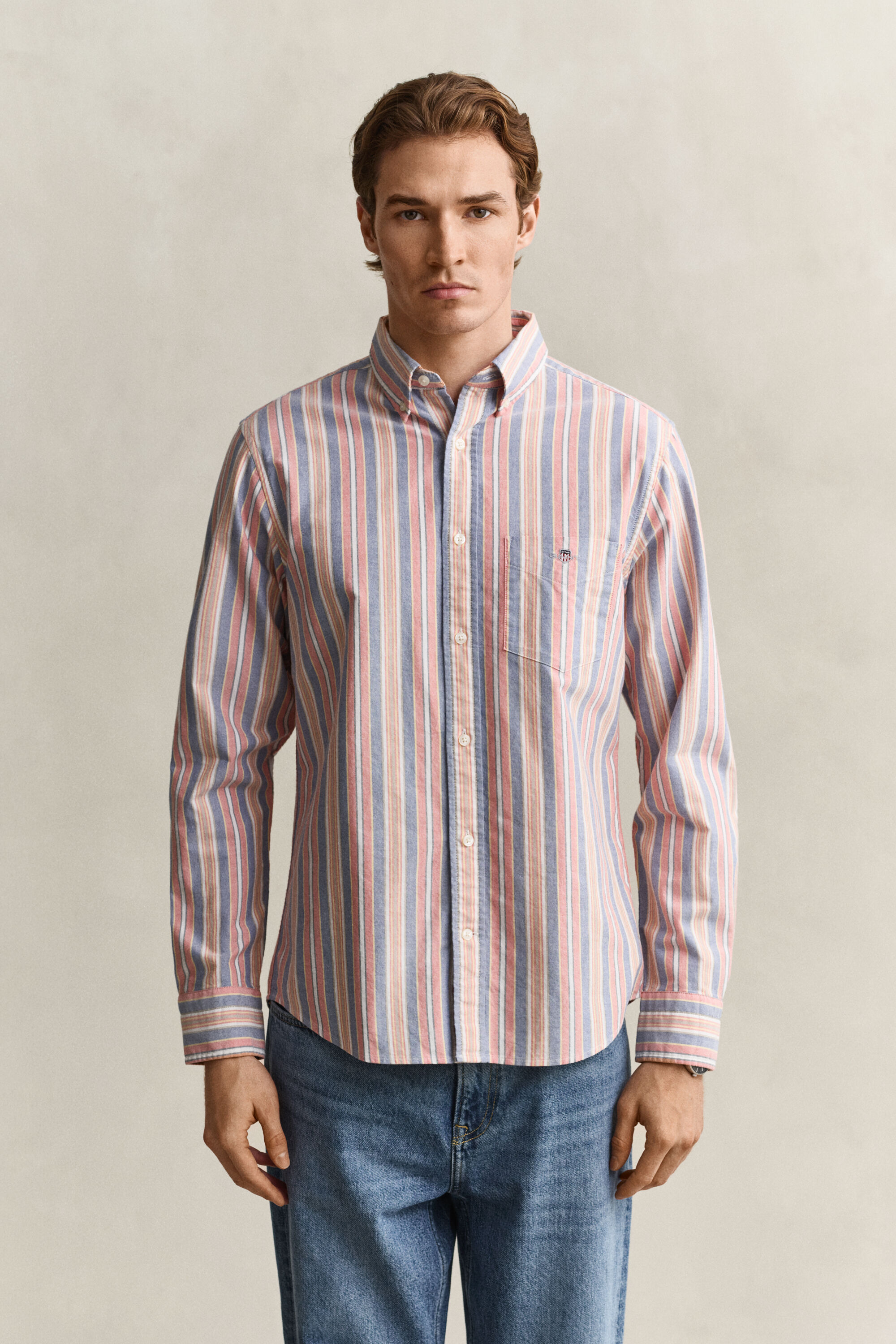 Classic Oxford-Hemd mit Streifen