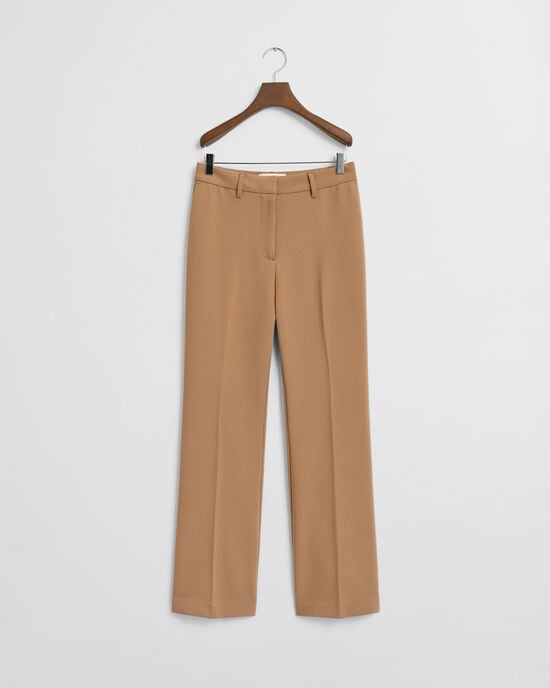 Slim Fit Slacks mit Schlag
