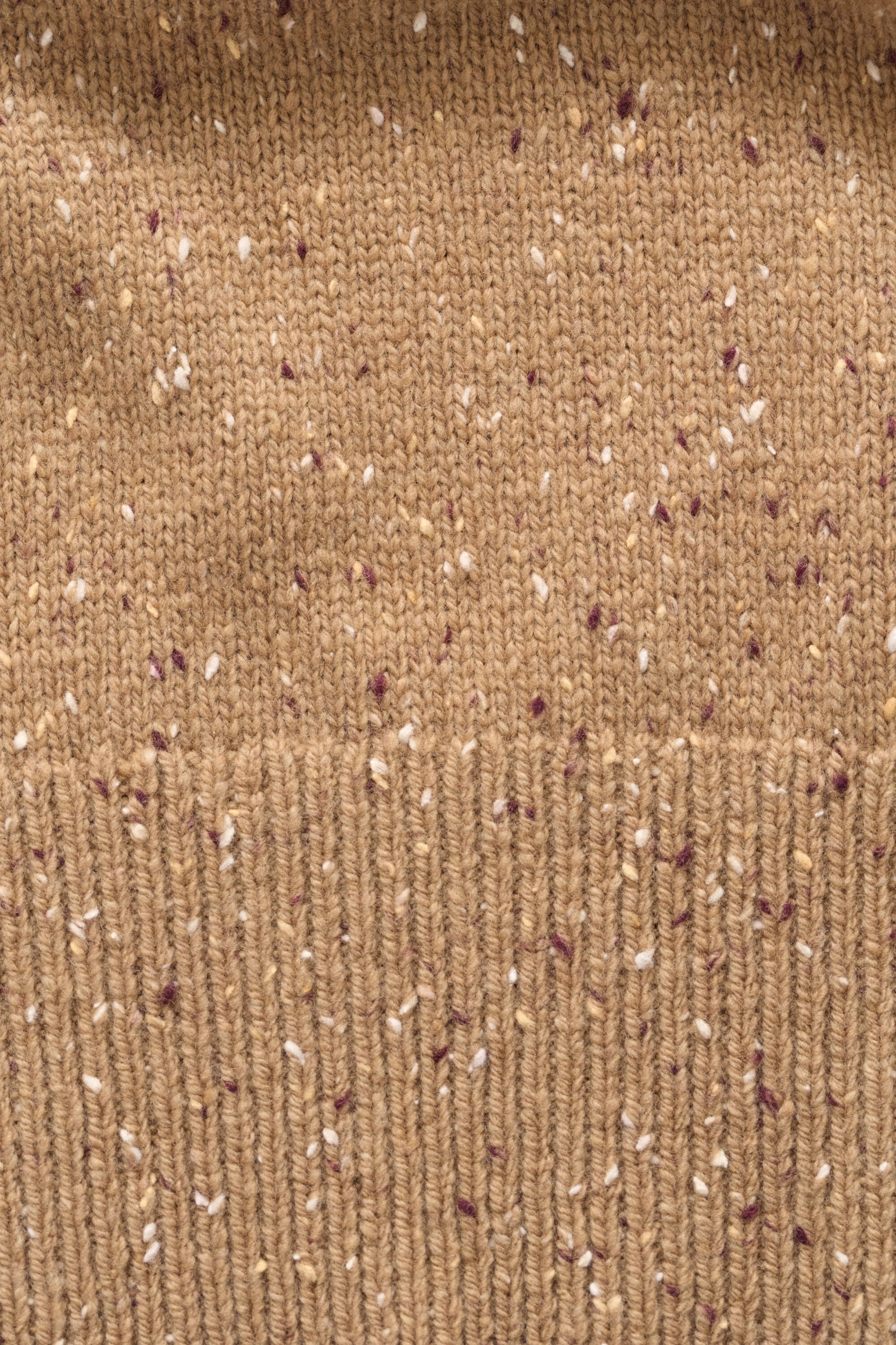 Pullover aus Wollmix mit Noppenstruktur