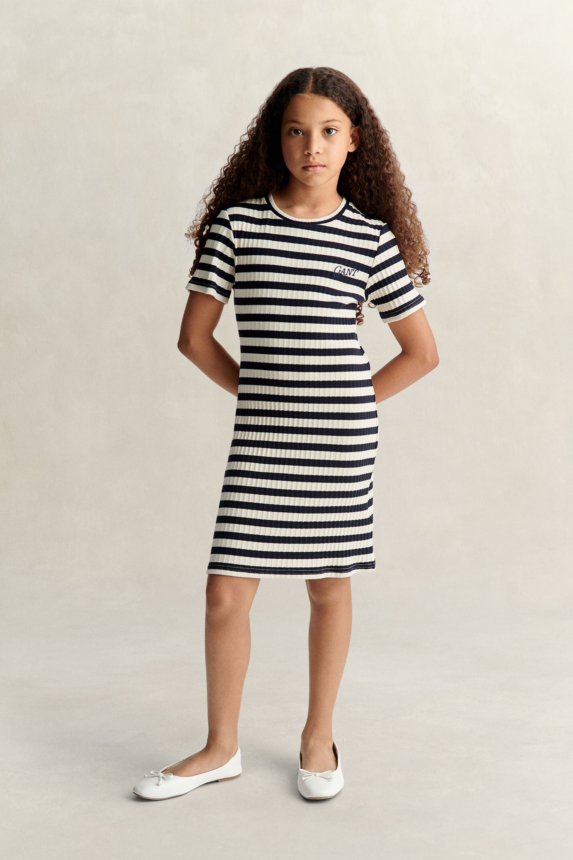 Teen Girls Kleid mit Streifen