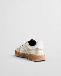 Cuzima Sneaker aus Metallic-Leder