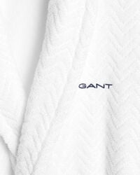 Jacquard Herringbone Bademantel