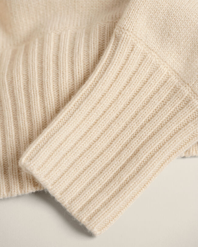 Wrangler x GANT Varsity V-Neck Pullover mit Kaschmiranteil