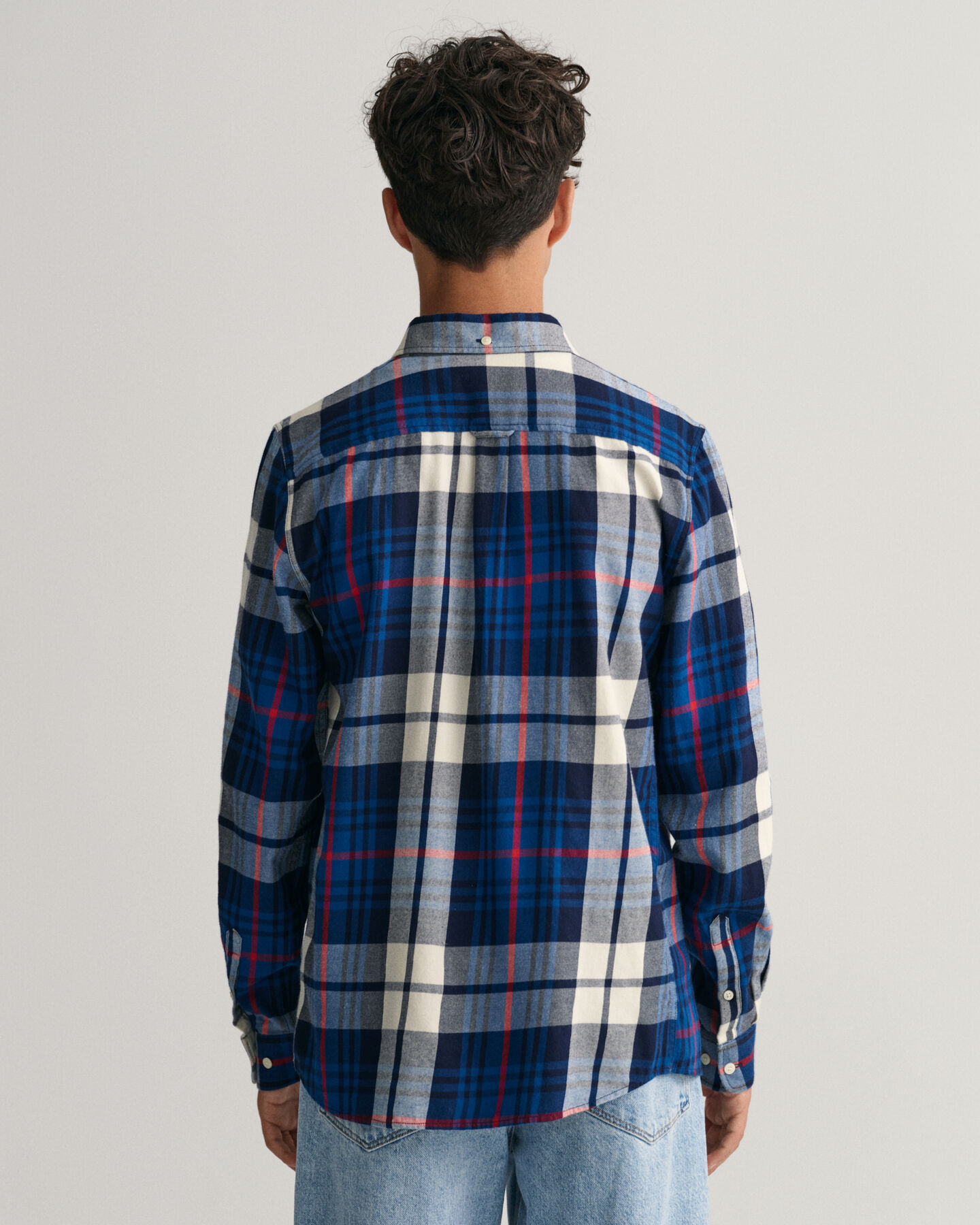 Teen Boys Tartan Flanellhemd