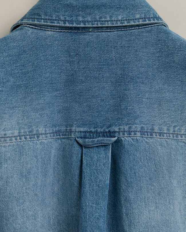 Teen Boys Hemd in Indigoblau