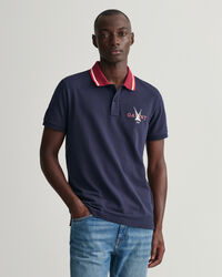 Sail Graphic Piqu&eacute; Poloshirt