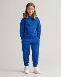 Kids Kontrast Shield Hoodie