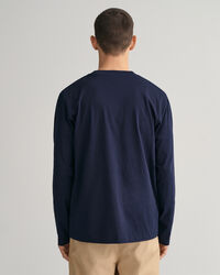 Tonal Shield Langarm-T-Shirt