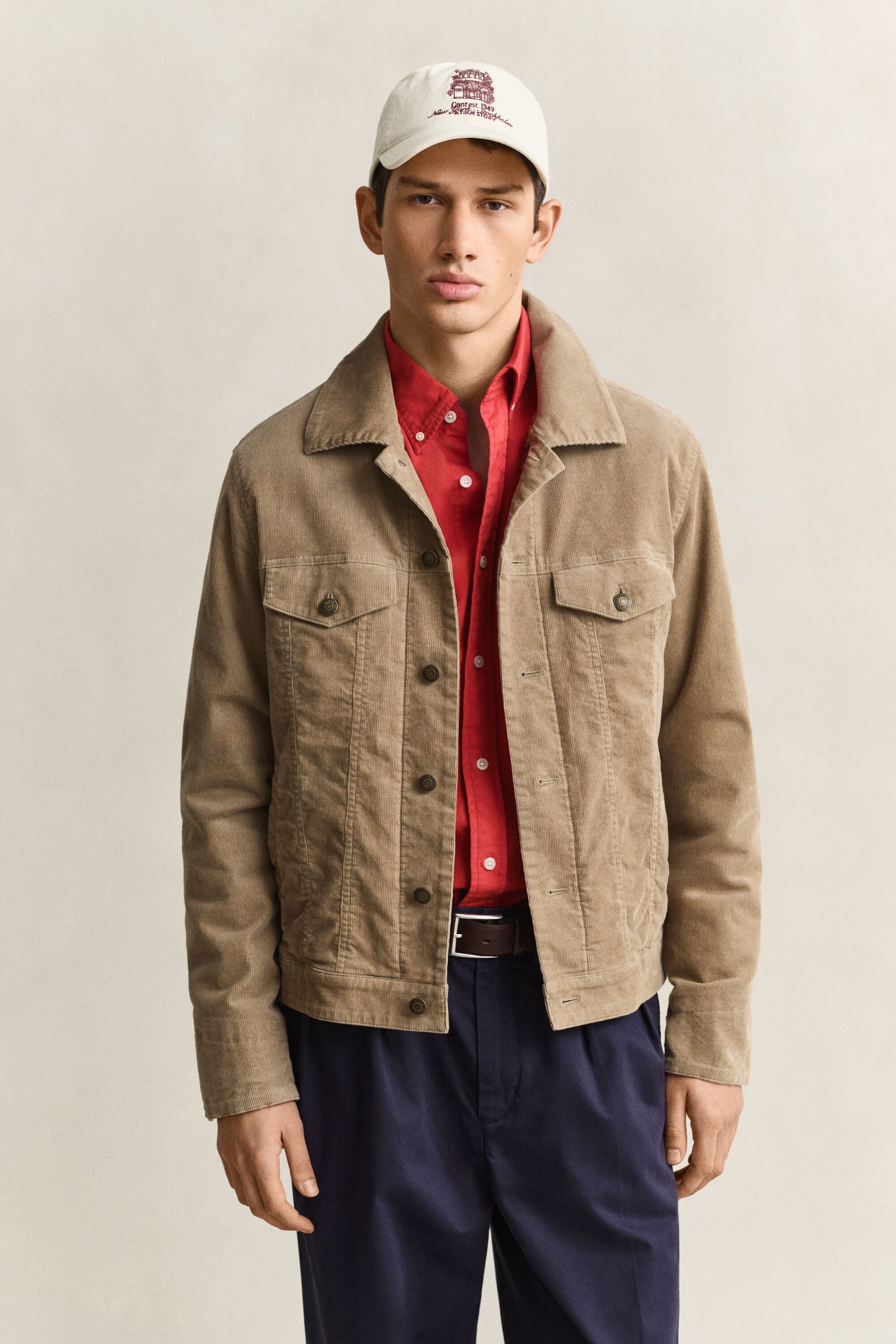 Trucker-Jacke aus Cord