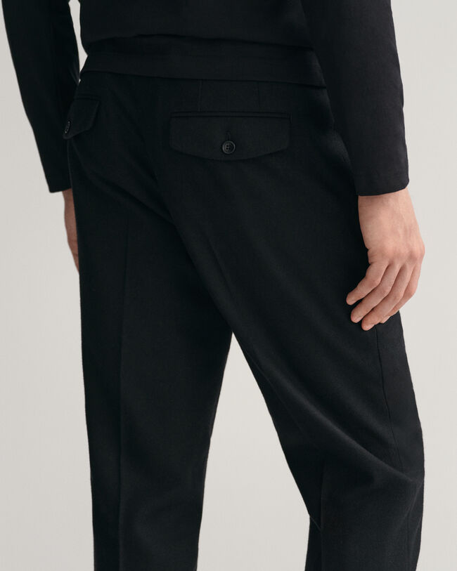 Slim Fit Flanellhose