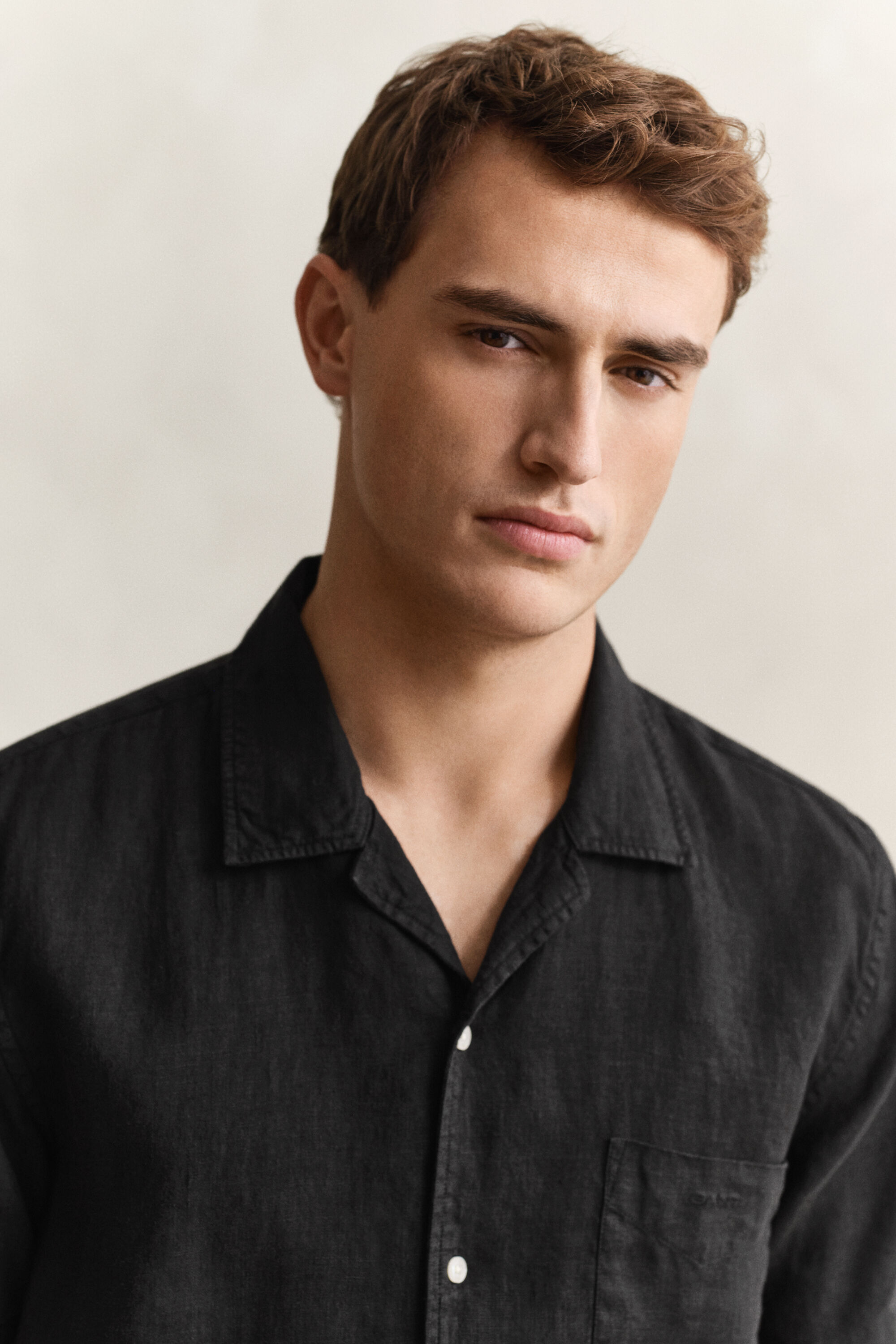 Kurzarmhemd aus Leinen