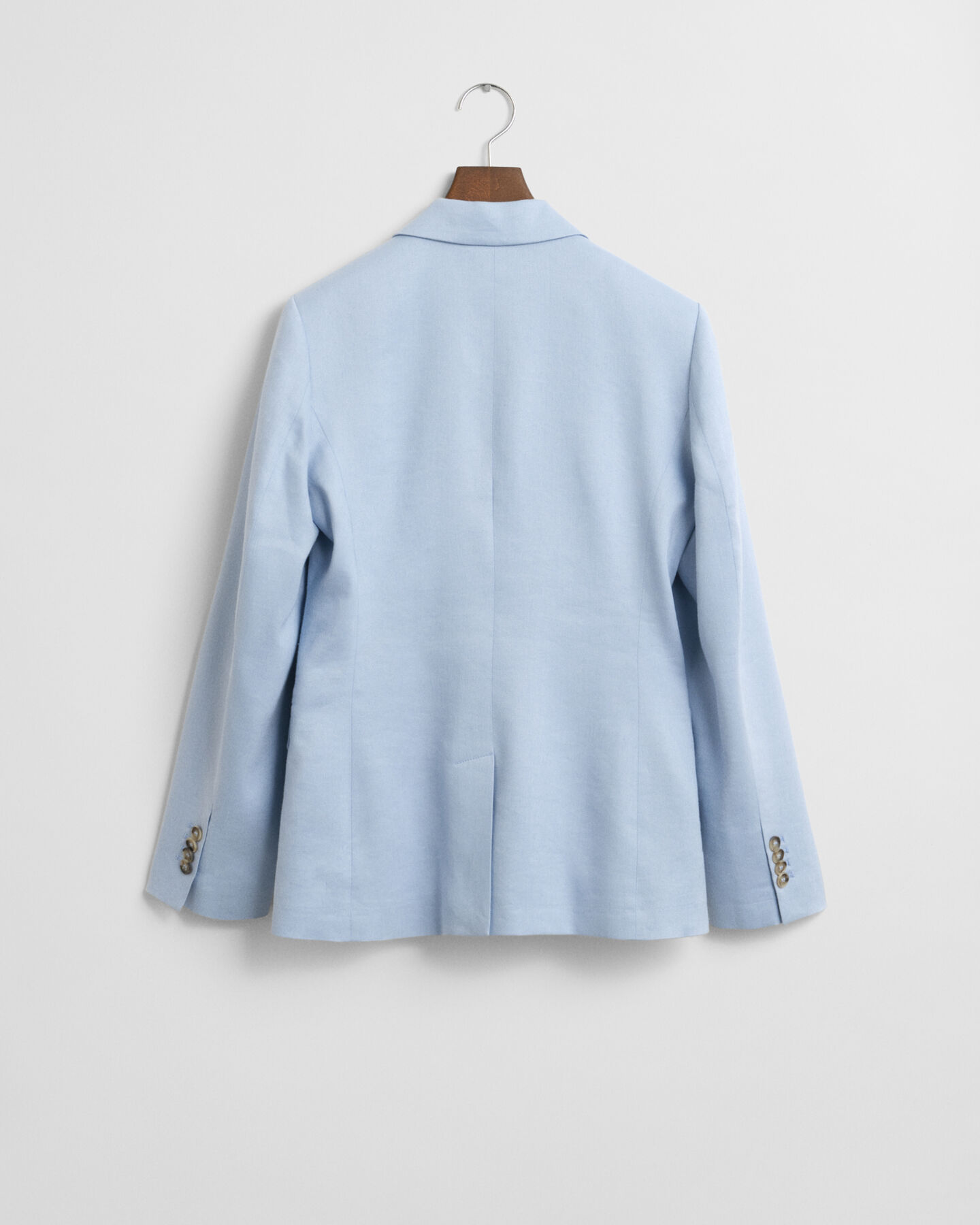 Slim Fit Blazer aus Stretch-Leinen