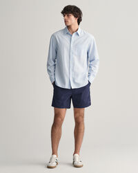 Baumwoll-Shorts mit Kordelzug