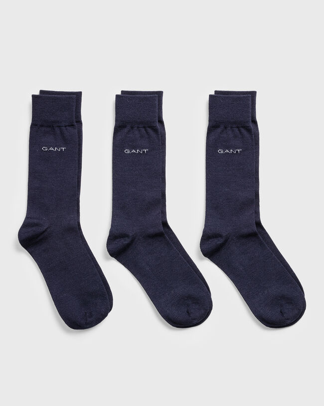 3er-Pack Wollsocken