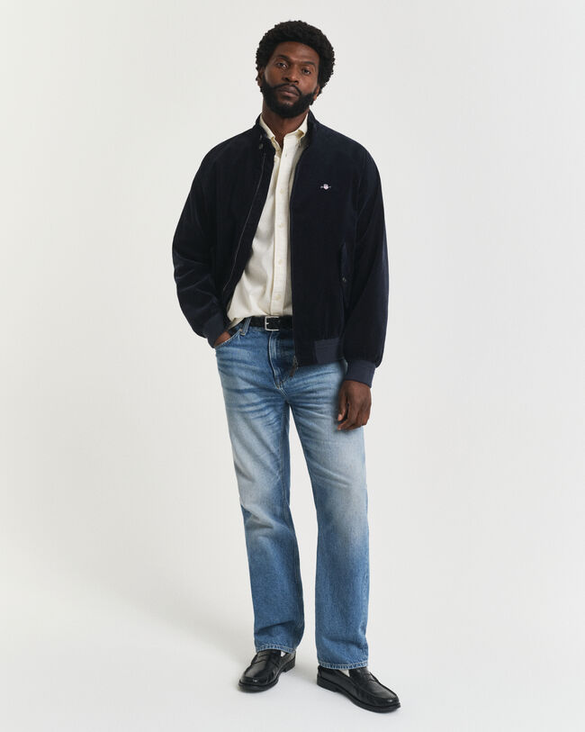 Harrington Jacke aus Cord