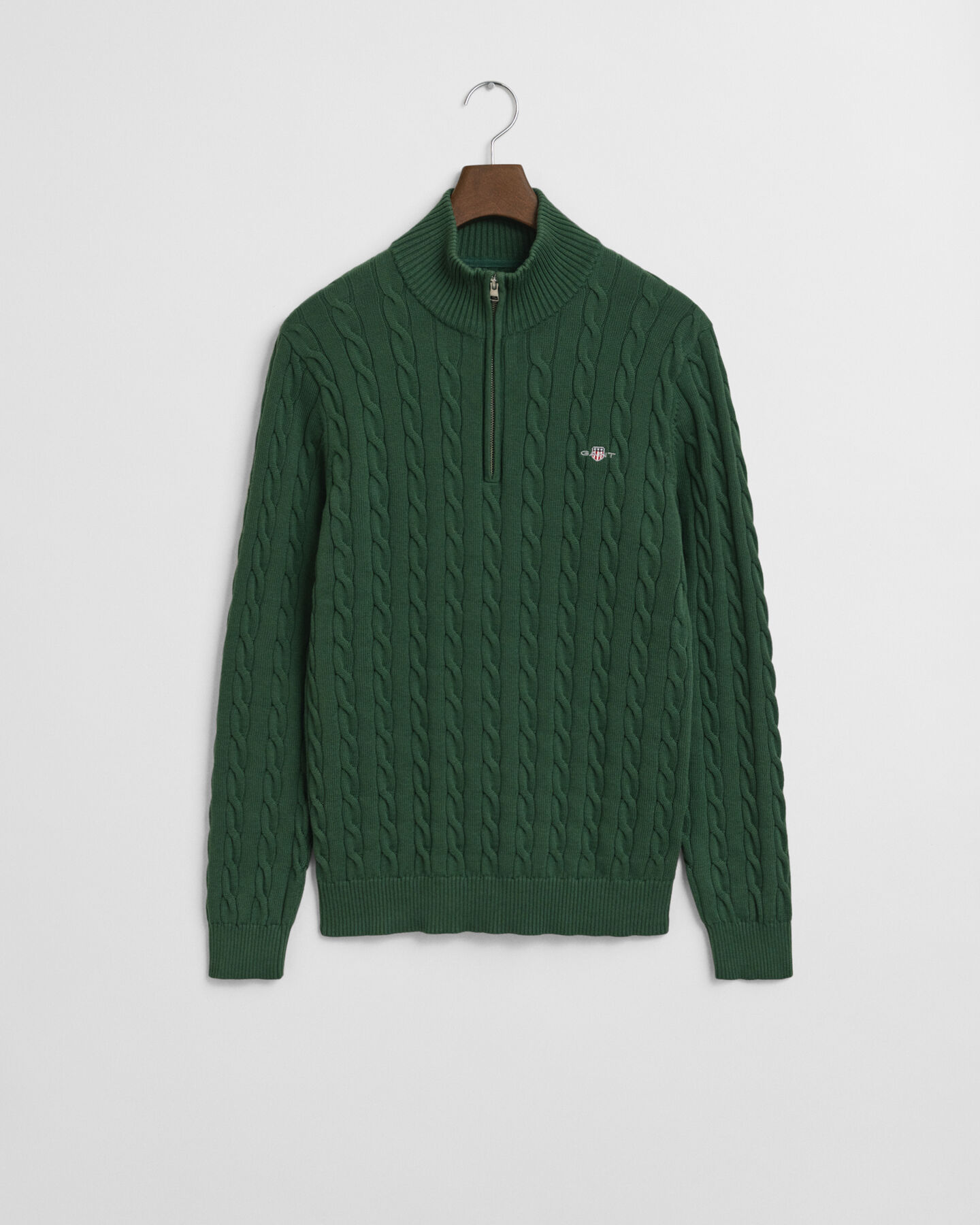 Zopfstrick Troyer aus Baumwolle