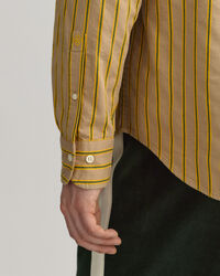 Relaxed Fit Dobby Hemd mit Streifen