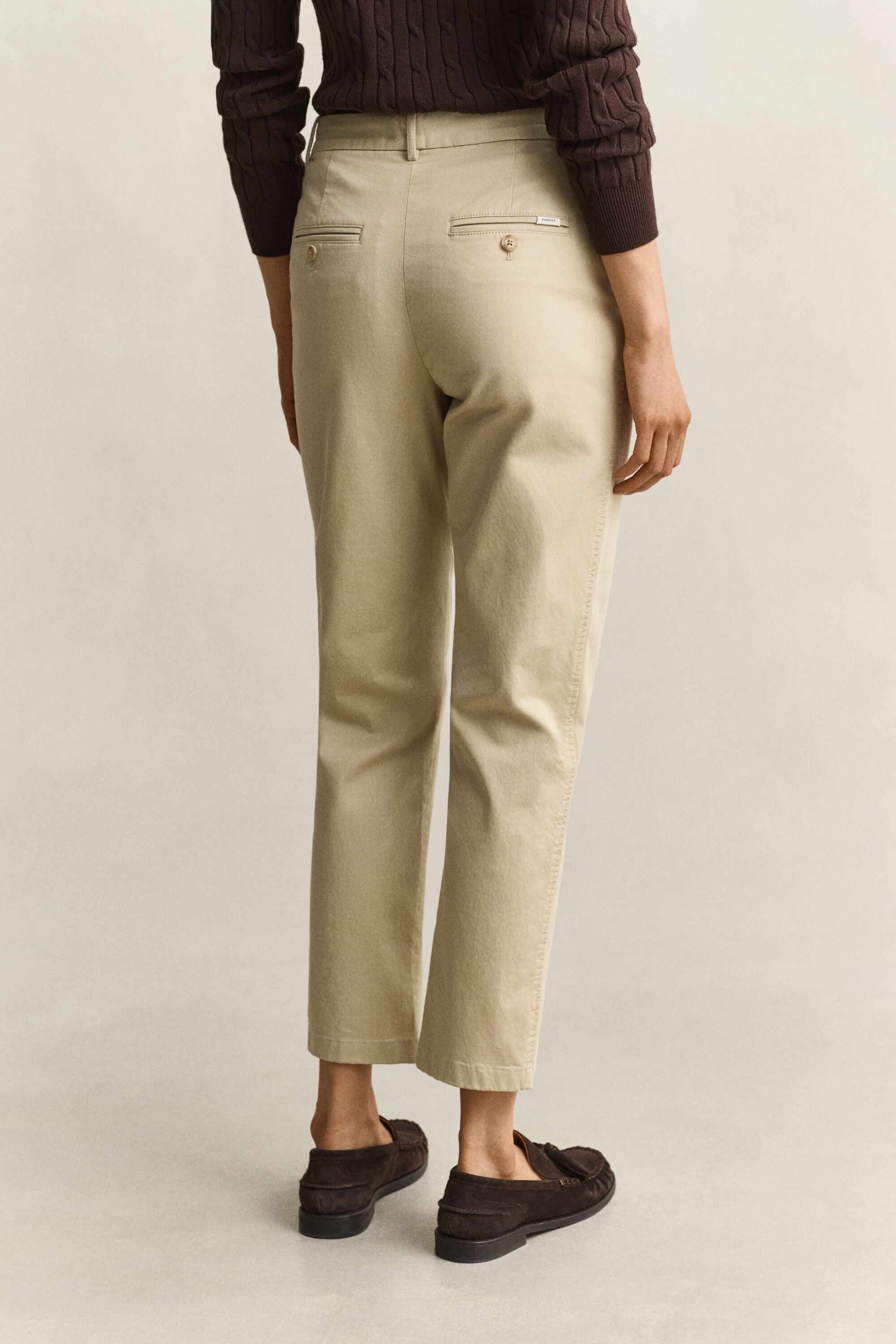 Classic Slim Fit Chinohose