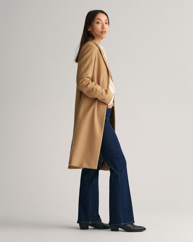 Formeller Mantel aus Wollmischung