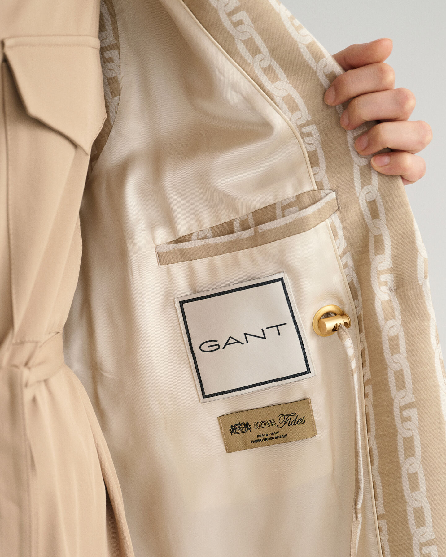 Chain Jacquard Weste