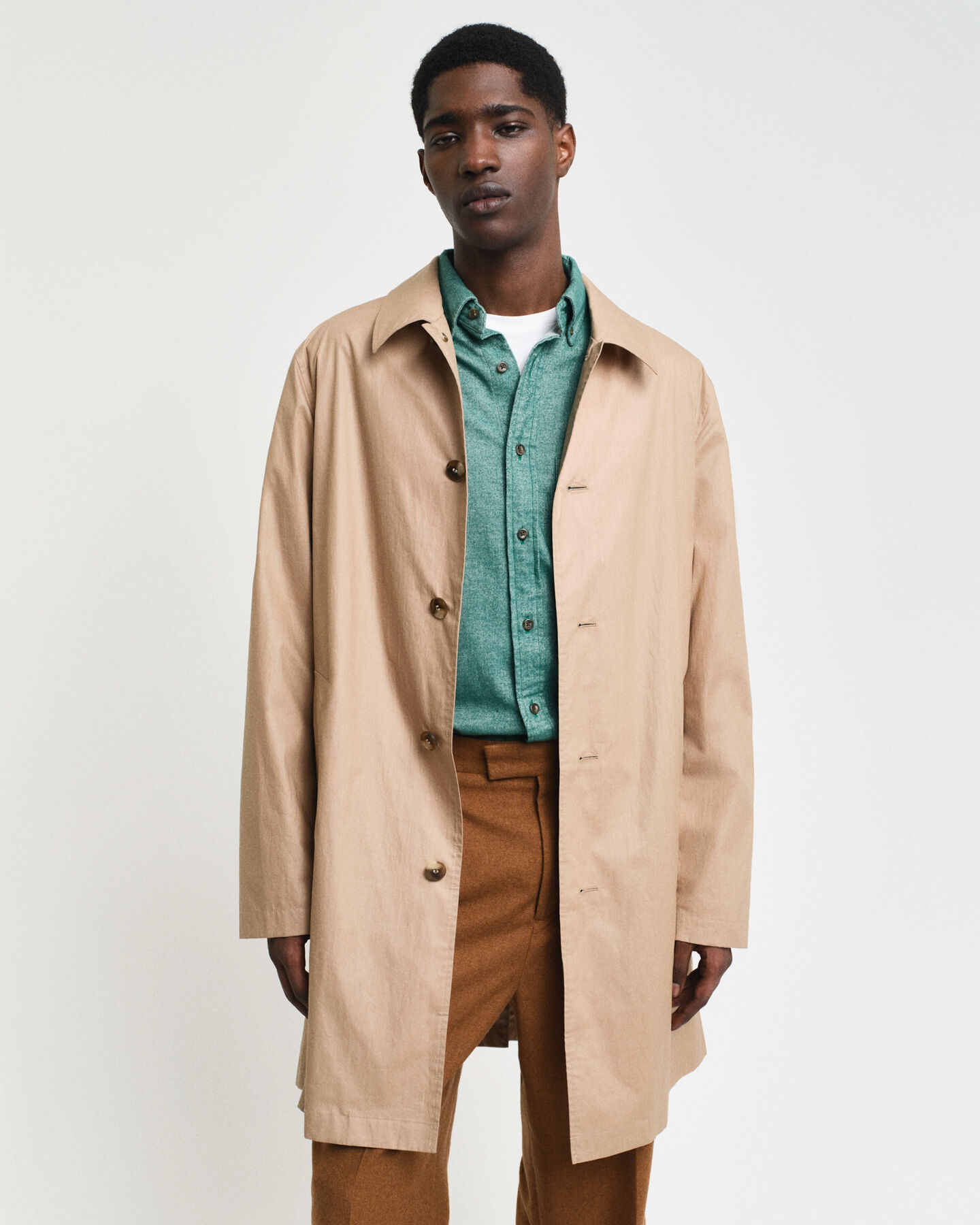 Kurzmantel aus Baumwolle