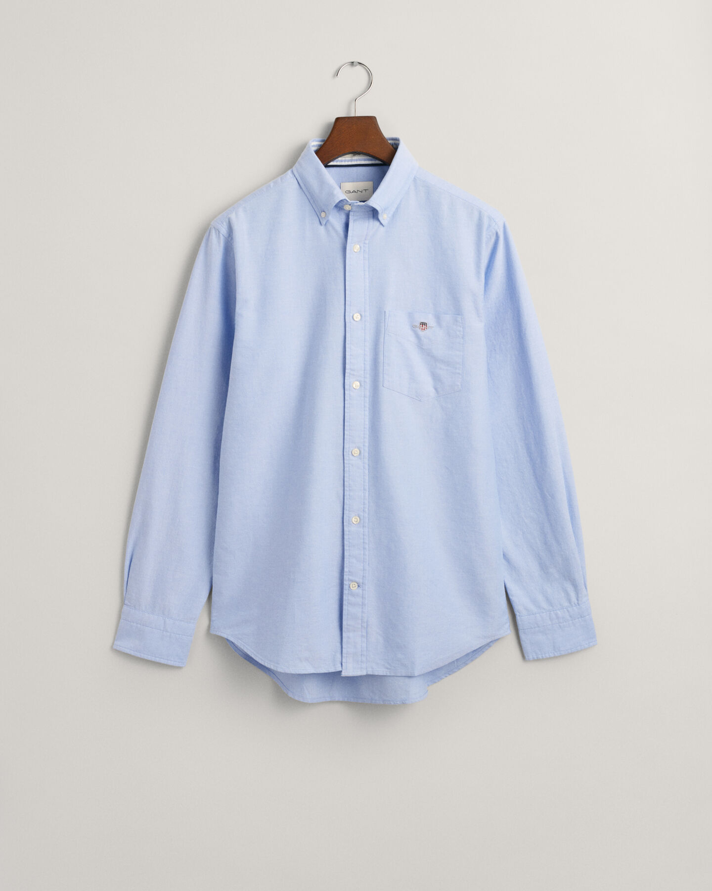 Seasonal Essential Regular Fit Archive Shield Oxford-Hemd