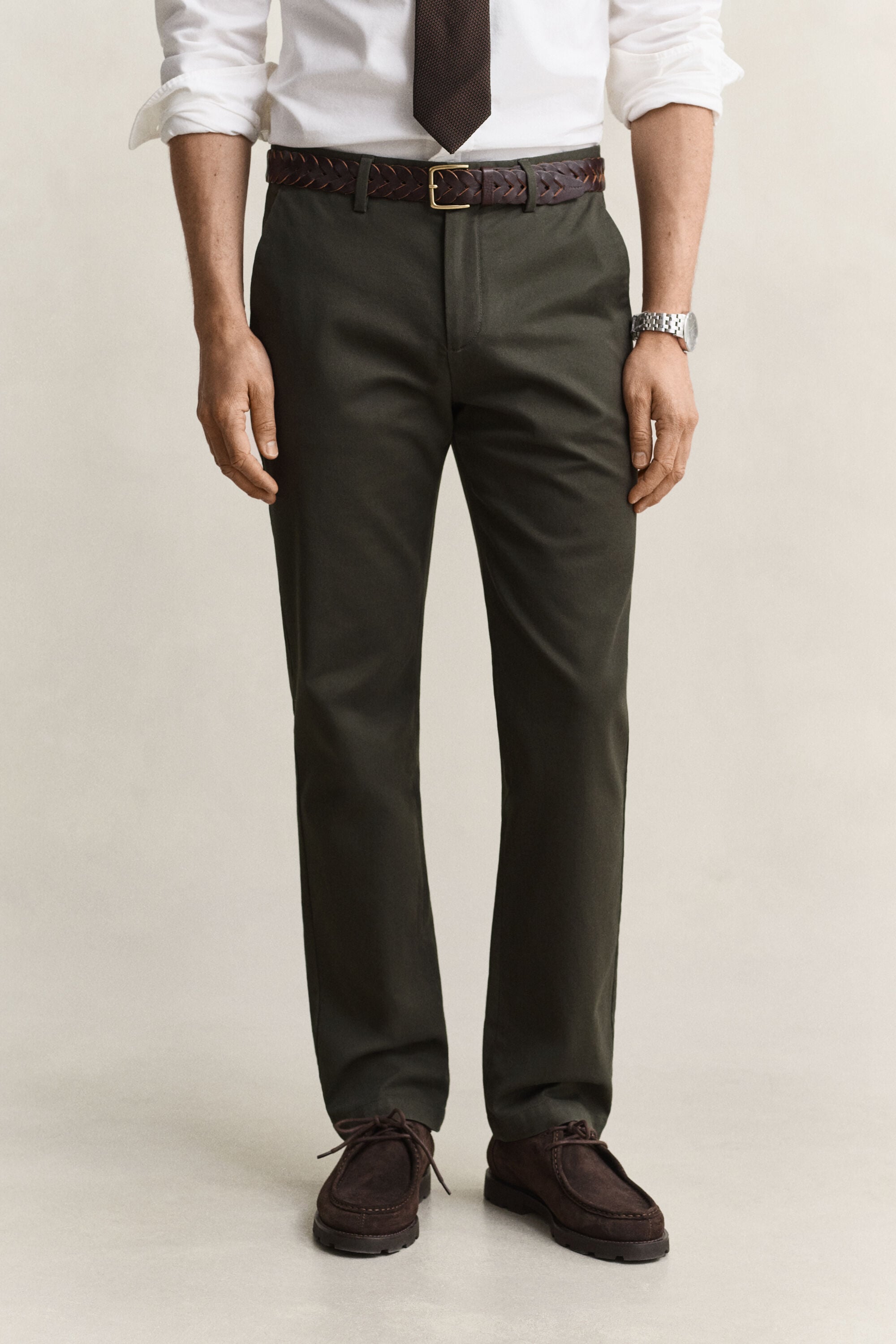 Regular Fit Smart Chinohose