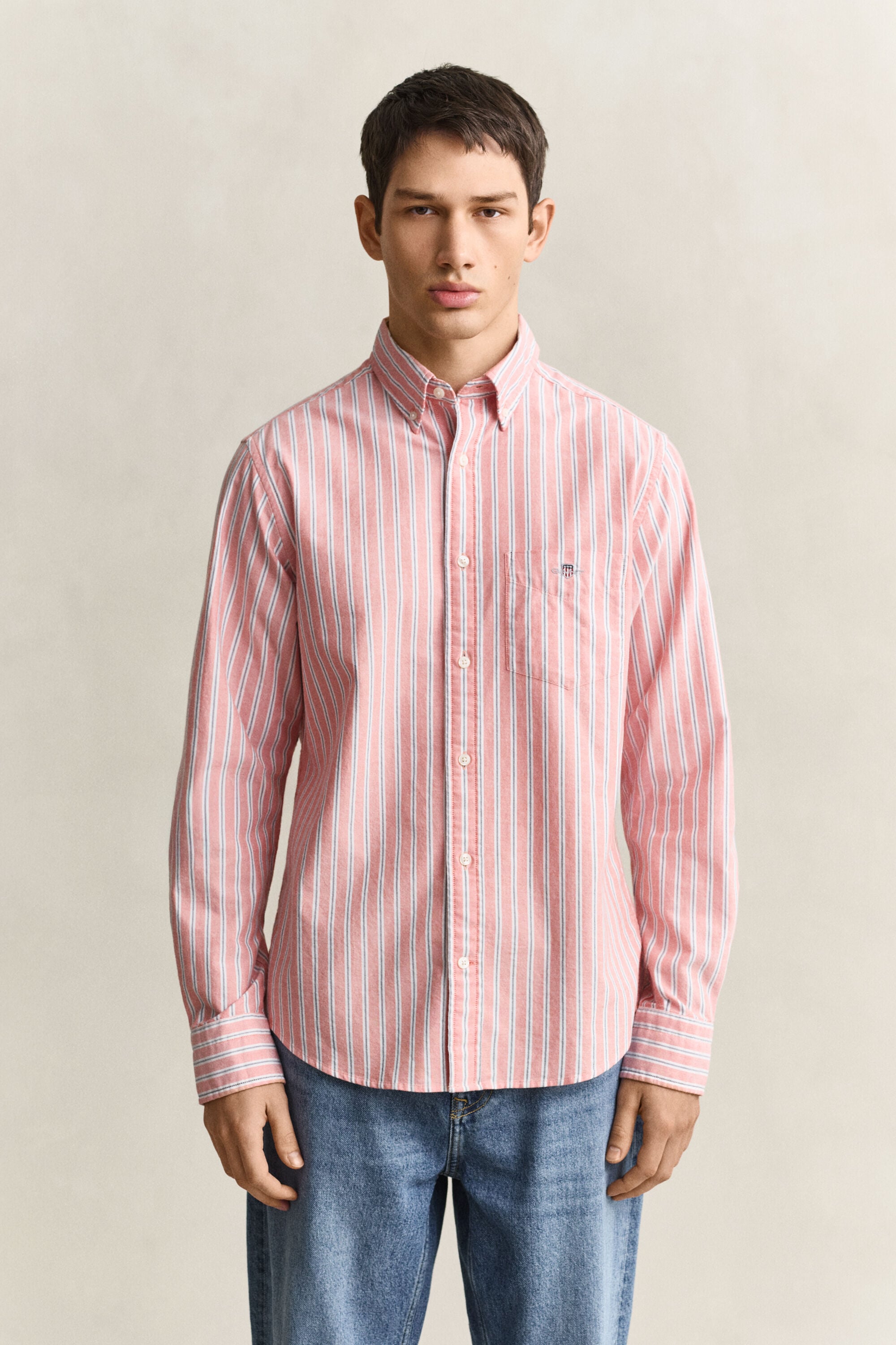 Classic Oxford-Hemd mit Streifen