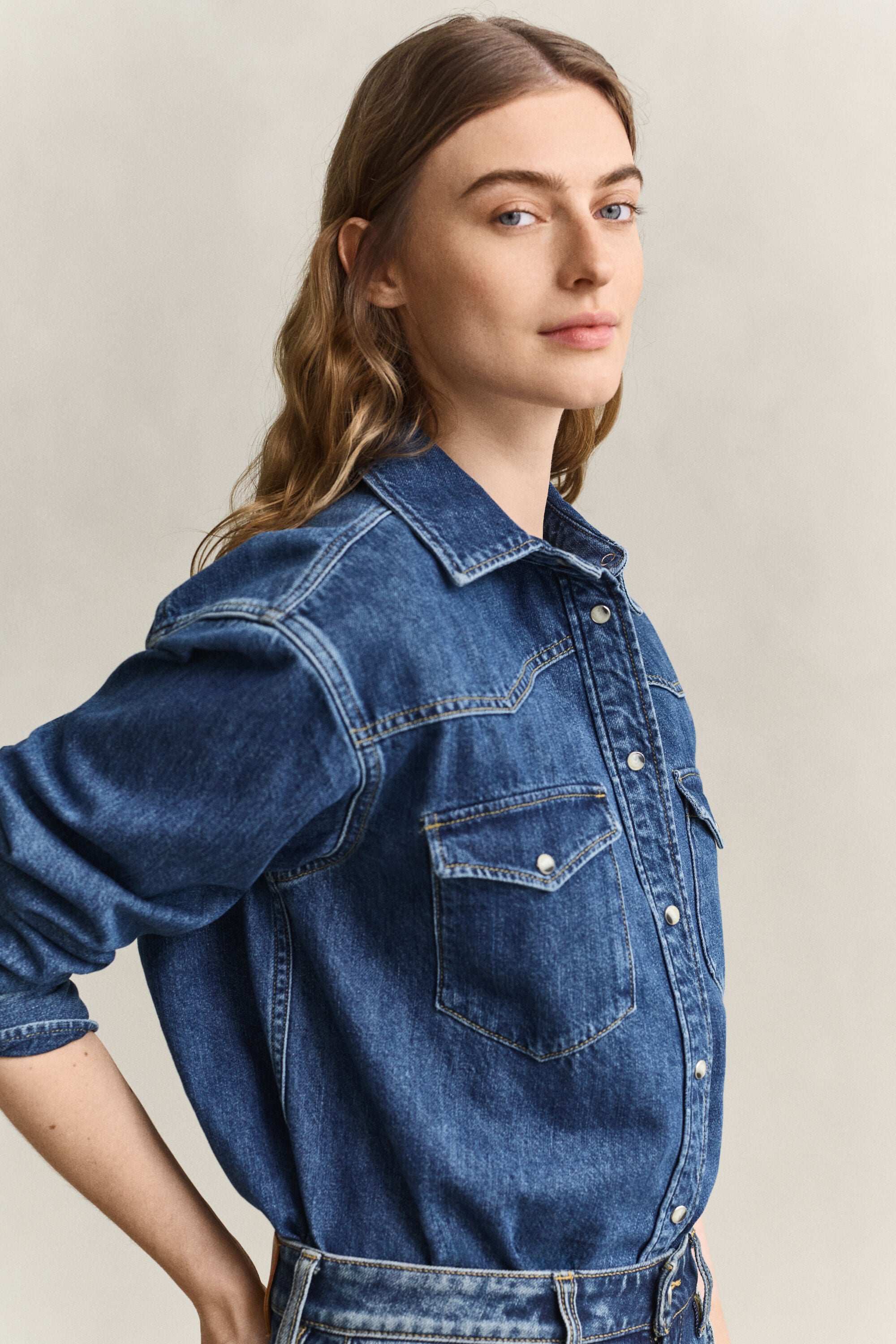 Ranger Jeansbluse