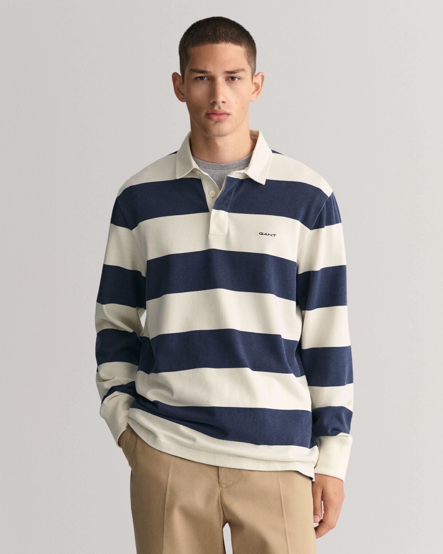 Heavy Rugger mit Blockstreifen