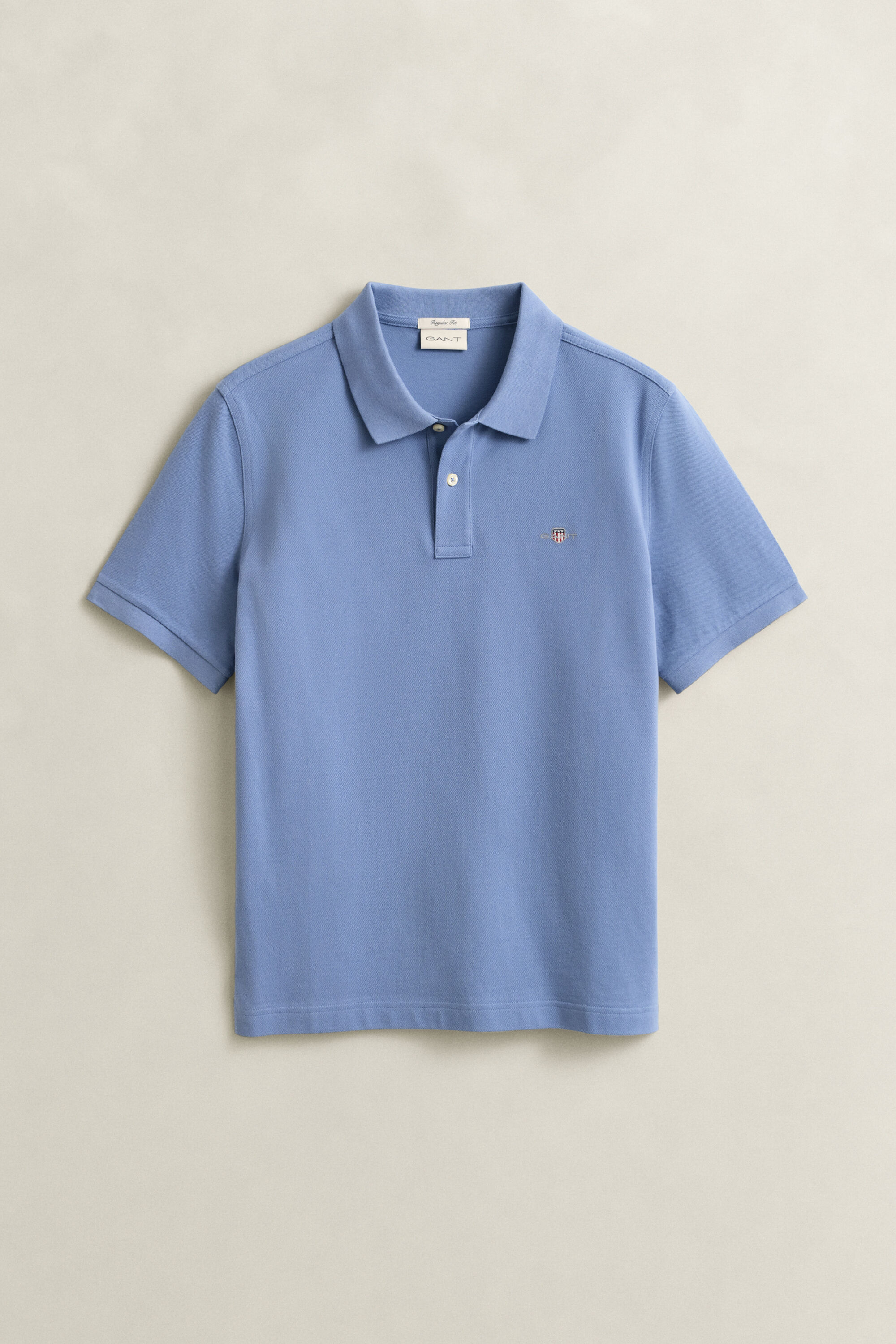 Regular Fit Shield Piqué Poloshirt