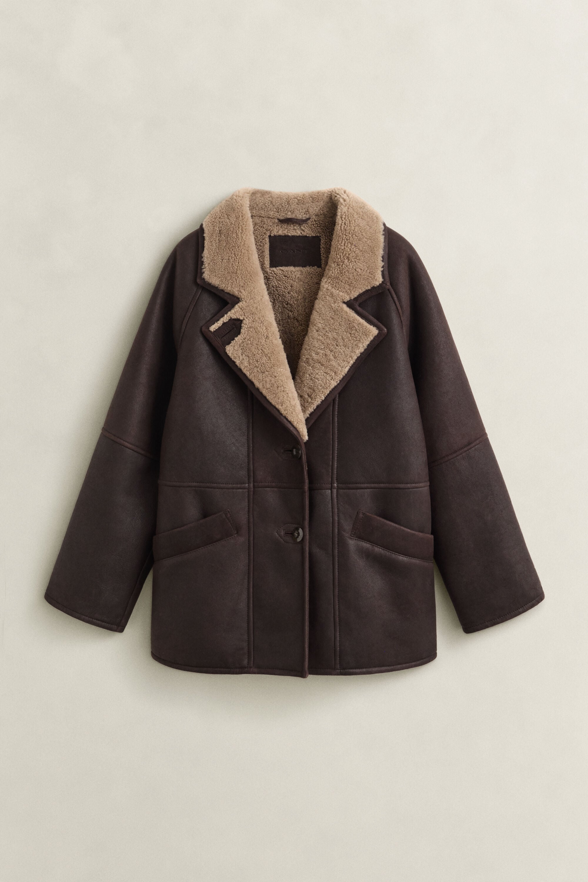 Shearling-Jacke